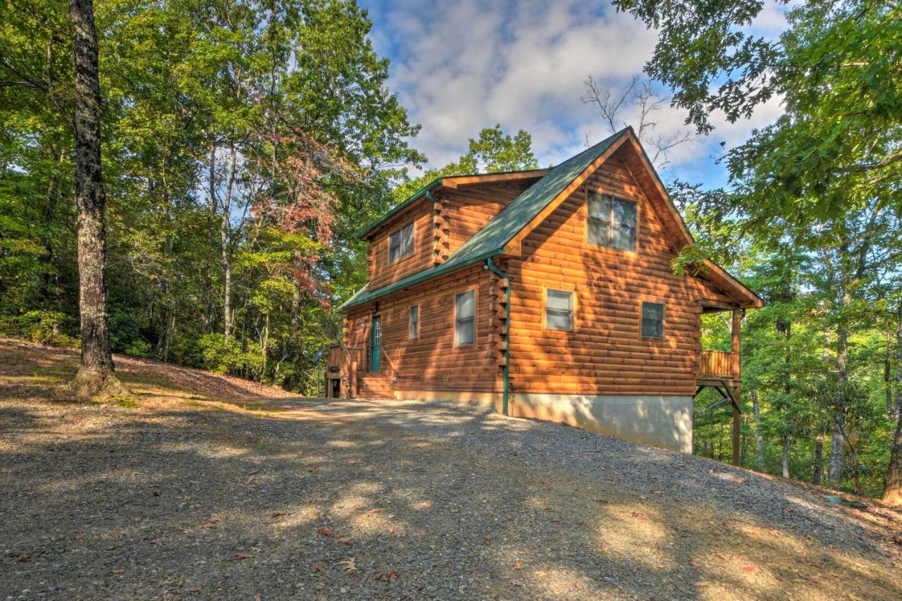 Secluded Cabin With Deck 13 Miles To Downtown Murphy Exterior photo